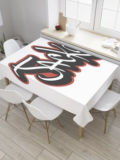 Скатерть прямоугольная JoyArty "Джек" из сатена, 120x145 см