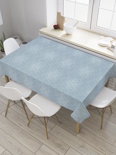 Скатерть прямоугольная JoyArty "Витиеватый узор" из сатена, 120x145 см