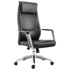 Кресло офисное BRABIX PREMIUM "Jazz EX-757", экокожа, черное