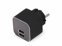 Сетевое зарядное устройство для телефона 1A+2.1A, 5V (16W) Pitatel