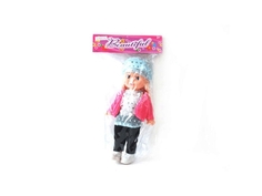 Кукла из серии Beautiful, девочка в штанах и шапочке, 25 см, P8835-C-PVC Импортные товары