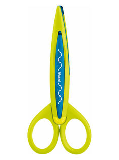 Ножницы канцелярские с 1 лезвием в комплекте MAPED Creative, синие 601003/син