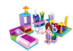 Конструктор Город Мечты «Чудесная комната», 108 деталей Unicon