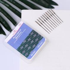 Иглы для бытовых швейных машин для джинсовых тканей №90/100 10 шт