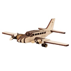 Деревянный конструктор. Cборная модель «Самолёт. CESSNA» Altair
