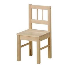 Детский стул KETT-UP ECO SVALA натур, деревянный