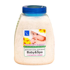 Соль для ванн «Буль-буль» Baby & Spa детская неароматизированная, 1000 г