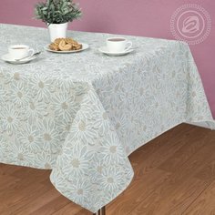 Скатерть 260х145 рогожка София серая Арт Дизайн