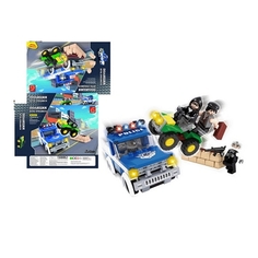 Конструктор Полиция - Погоня за квадроциклом, 194дет., 23419 Импортные товары