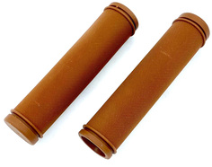 Ручки-грипсы велосипедные С98-130 3-376 резиновые 130мм коричневые CLARKS