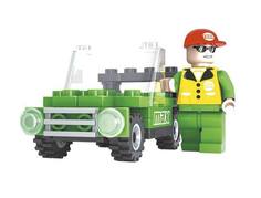 Конструктор Город - Джип, 50дет., 25202 Импортные товары