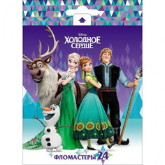 Фломастеры 24 цв. Холодное сердце в ккороб. с европодвесом (328497) Hatber