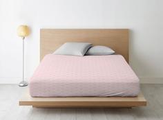 Простыня обычная "Ночь Нежна" бязь Журавли розовый комп.