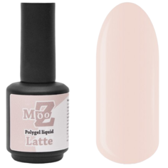 Гель для ногтей MOOZ Polygel liquid Latte моделирующий жидкий 16 мл
