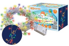 Световая гирлянда новогодняя TDM Electric СГ100M10 SQ0361-0037 594464 10 м разноцветный
