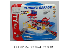 Игровой набор Парковка в чемодане, арт. 92801 No Brand