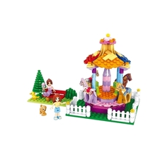 Конструктор Страна чудес - Карусель, 222дет., 24507 Импортные товары