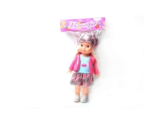 Кукла из серии Beautiful, девочка в юбочке и шапочке, 25 см, P8835-B-PVC Импортные товары