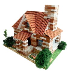Конструктор из кирпичиков «Домик» 360 элементов Архитектурное моделирование