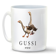 Кружка CoolPodarok Gussi gagaga Гуси ГаГаГа