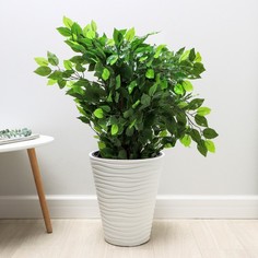 Цветочный горшок Idea со вставкой дюна 4421661 2 л терракотовый 1 шт.