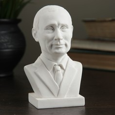 Бюст Путина 11,5см Сувениры из мраморной крошки