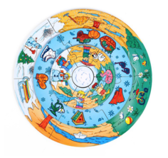 Пазл-пирамида "4 сезона" 01125 ЛазерПРО