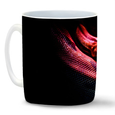 Кружка CoolPodarok Змея в темноте