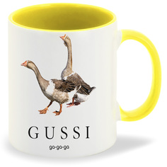 Кружка CoolPodarok Gussi gagaga Гуси ГаГаГа