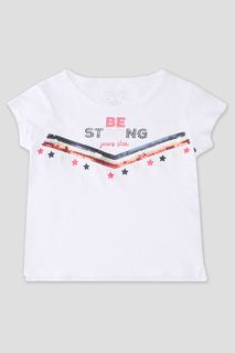 Футболка детская Losan 916-1015AA цв.белый р.152