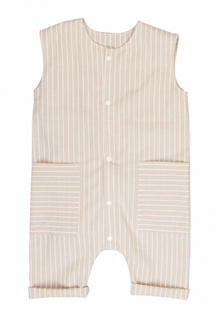 Полукомбинезон детский Сонный гномик Марсель цв.бежевый р.86