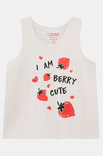 Майка детская Losan 014-1207AL цв.серый р.160