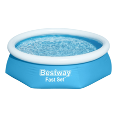 Бассейн надувной Bestway Fast Set с насосом 244 х 61 см