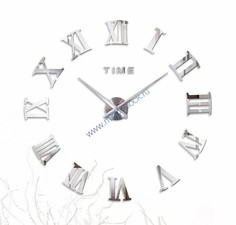 3D настенные часы MIRRON R, 120см