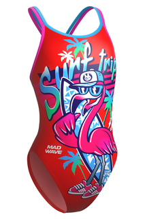 Юниорский купальник спортивный Crossback Junior C9 Mad Wave