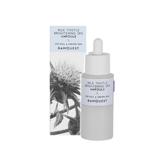 RAWQUEST MILK THISTLE BRIGHTENING SPA AMPOULE Сыворотка для лица с экстрактом расторопши