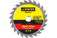 STAYER OPTIMA 250 x 32/30мм 40Т, диск пильный по дереву, оптимальный рез, 3681-250-32-40