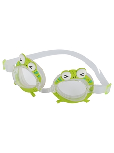 Очки для плавания Rekoy детские, светло-зеленая лягушка