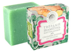 Твердый шампунь Сильные корни для укрепления Дом Природы