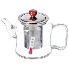 Чайник заварочный ,металл 0.45 л с ситечком Y4-3835 No Brand