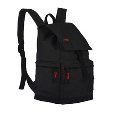 Рюкзак Grizzly черный-красный RQL-216-1