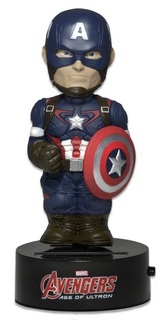 Фигурка на солнечной батарее Captain America 15 см Neca