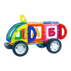 Магнитный конструктор Magical Magnet, 61 деталь, детали матовые Unicon