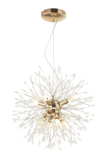 Подвесная люстра золото Stilfort Salut 2123/03/08P