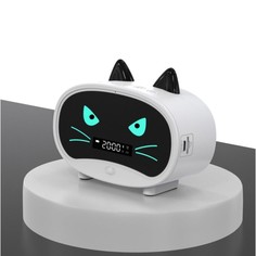 Часы настольные электронные "Цифры", красная индикация, 9.5 x 23 см, от USB No Brand