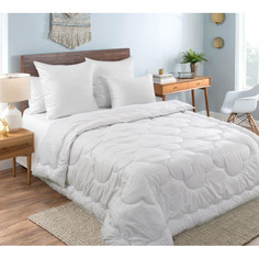 Одеяло 1.5 спальное (140х205 см) Файбер микрофибра всесезонное ОИ Текс Дизайн