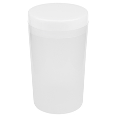 Стаканчик-подставка для мытья кистей с белой крышкой IRISK, А106-03-01