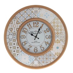 Часы настенные декоративные, L60 W6 H60 см, (1xАА не прилаг.) No Brand