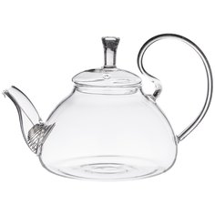 Чайник заварочный AGNESS, 0,8 л, прозрачная крышка