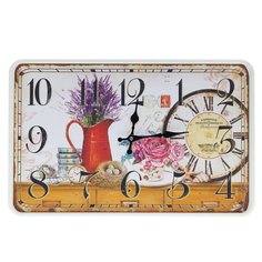 Часы настенные декоративные, L50 W3,5 H32 см, (1хАА не прилаг.) KSM-239848 Remeco Collection